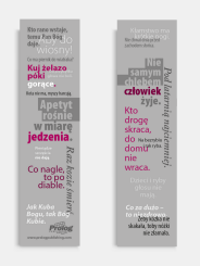 Zakładka do książki "Przysłowia polskie"