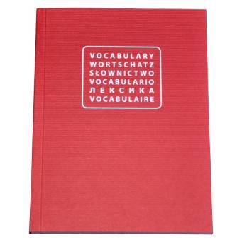 Vocabulary notebook