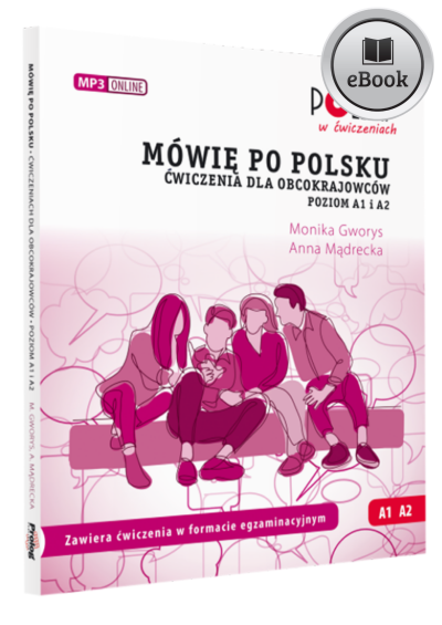 e-book Mówię po polsku. Ćwiczenia dla obcokrajowców. Poziom A1 i A2. PDF+MP3