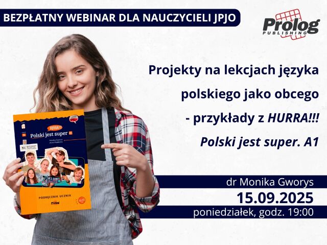 Projekty na lekcjach języka polskiego jako obcego - przykłady z HURRA!!! Polski jest super. A1
